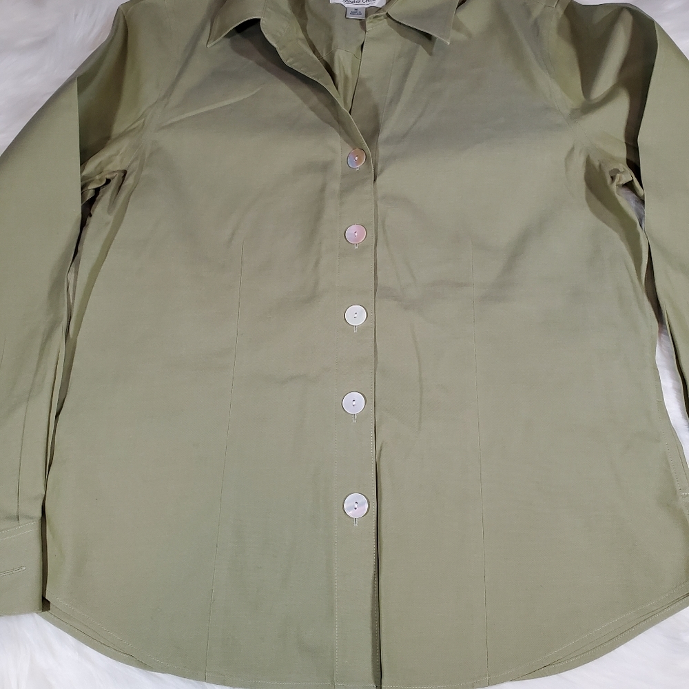 Coldwater creek blouse bottoms down